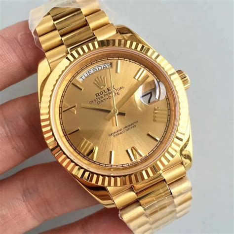 one tone gold rolex day bh|gold rolex watch reviews.